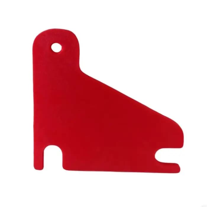 Serrure de porte de véhicule de loisirs de couleur rouge, identification facile, solution pratique,