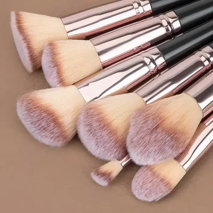 Ensemble de pinceaux de maquillage professionnels, 3 à 20 pièces, pour fard à paupières, fond de tei