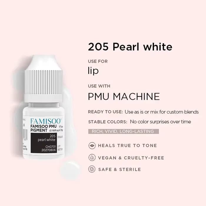 Encre de tatouage pour les lèvres, 5ML, maquillage Permanent, Pigments pour les lèvres, taille d'éch