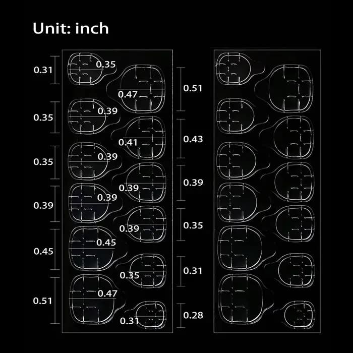 Colle autocollante Double face pour faux ongles, 25 feuilles/600 pièces, onglets adhésifs pour faux