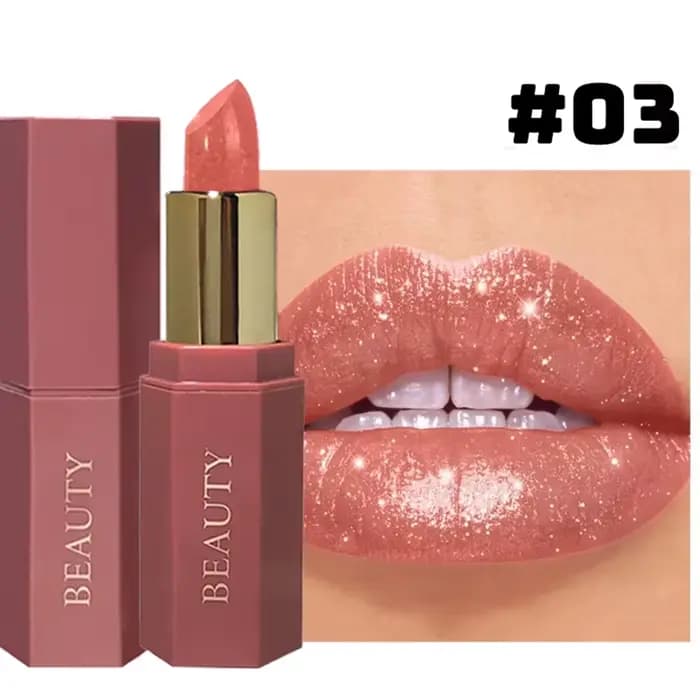 Rouge à lèvres mat velours 6 couleurs – Teinte à lèvres scintillante imperméable longue durée – Cade