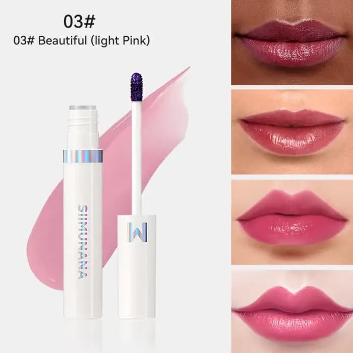 Teinte à lèvres longue durée pour améliorer le teint, rouge à lèvres métallique waterproof, anti-tra