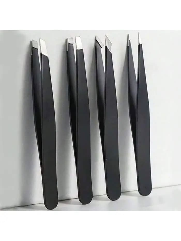 Pincettes à sourcils polyvalentes, paquet de 4 outils de maquillage pour resserrer les sourcils en a