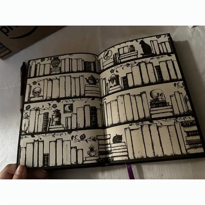 【A29I-Vente】Journals d'attente pour le Journal de nuit, inspiré gothique, journalisation pour la lec