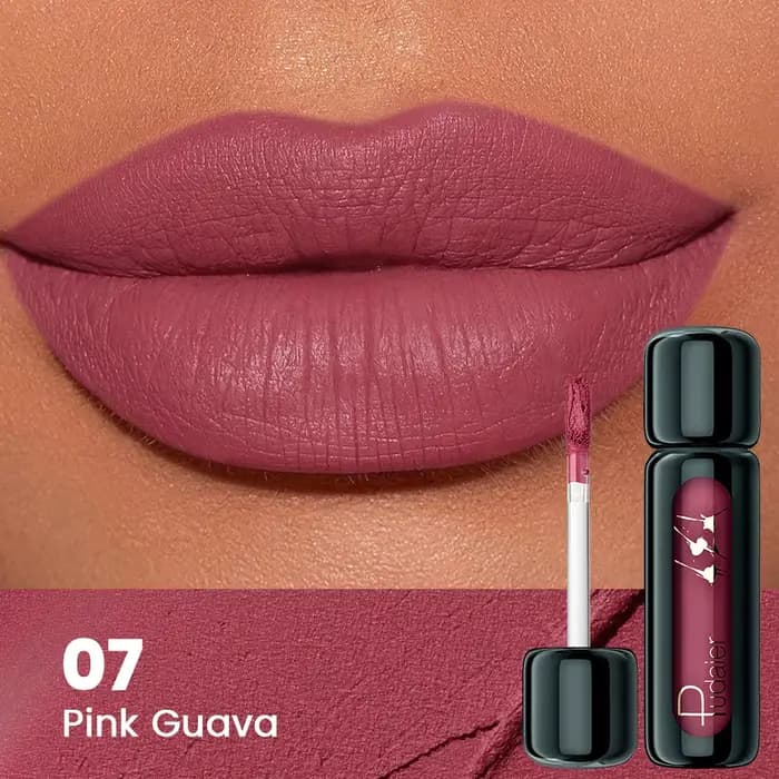 Brillant à lèvres velours mat, boue liquide hautement saturée, antiadhésif longue durée, tous les to
