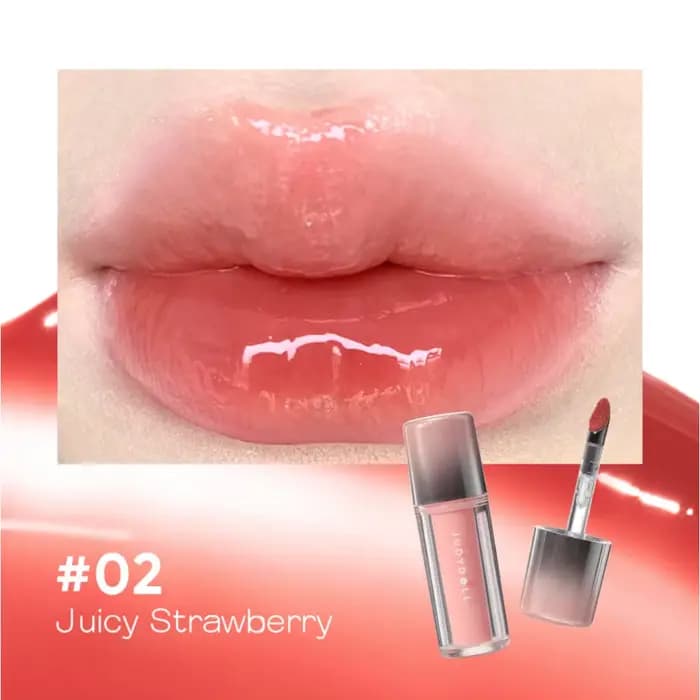 Judydoll – brillant à lèvres aqueux à double finition, 2.4g, nourrissant, couleur hydratante, maquil