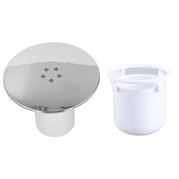 Couvercle de vidange de douche, plateau, piège à déchets, couvercle de trou de bouchon, traitement c