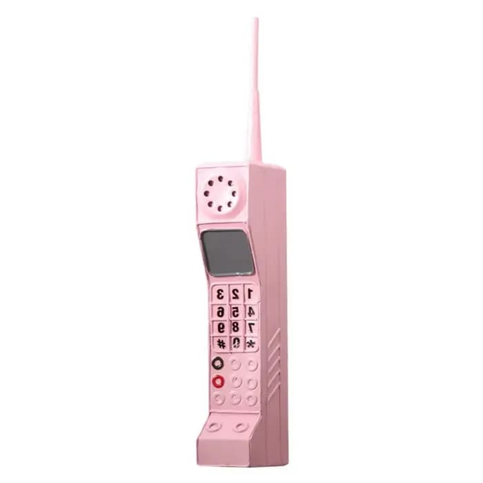 Simulation de téléphone Portable Vintage, modèle de téléphone Portable, matériau en fer, accessoire