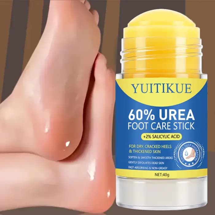 Combo de crème d'urée et de baume pour les pieds parfumé à la pêche au 60% – Réparation puissante po