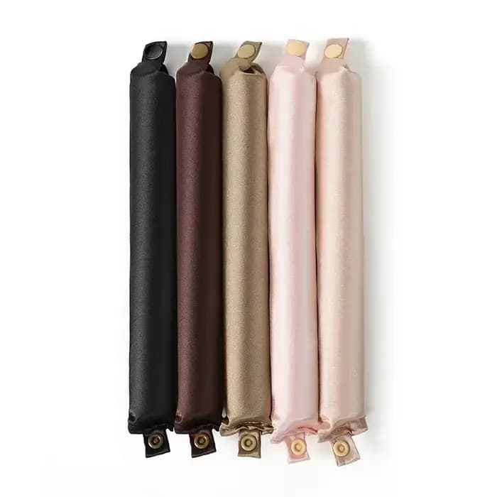 Bigoudi sans chaleur sans chaleur, tige à friser en Satin, bandeau, boucles paresseuses, bigoudis do