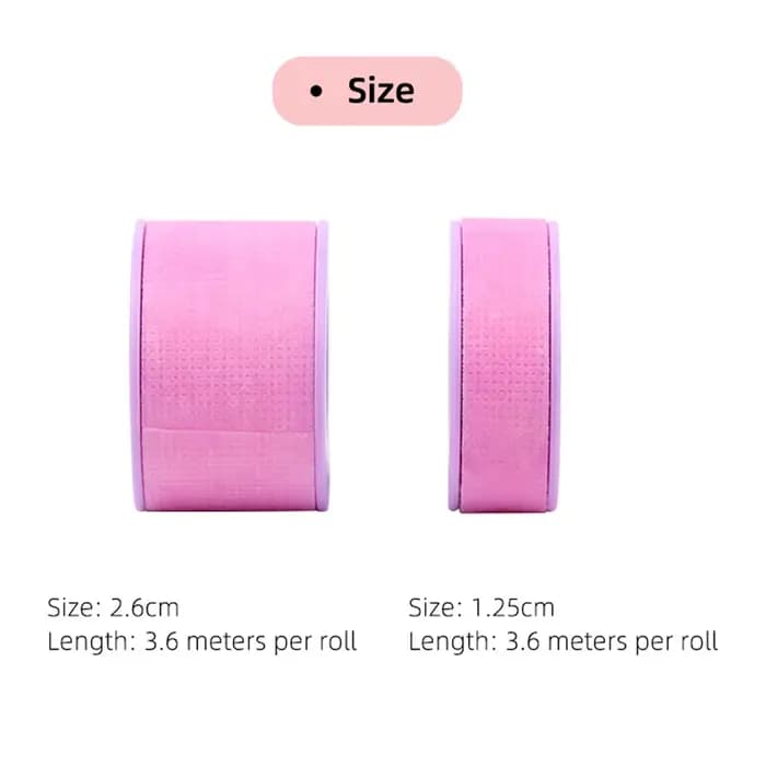 Peau sensible utilisant un ruban de cils en Silicone, outils de maquillage en Gel, matériaux pour Ex