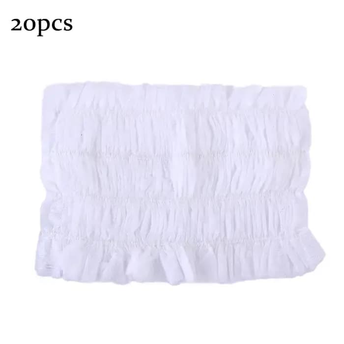 100/50/20 pièces bandeau de cheveux du visage jetable Non-tissé bandeaux de Spa élastique bandeau du