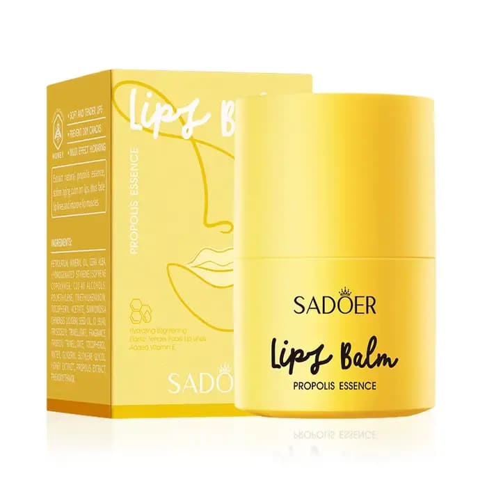 SADOER miel Propolis rouge à lèvres lèvres dodues hydratant nourrissant Anti rides baume à lèvres cr