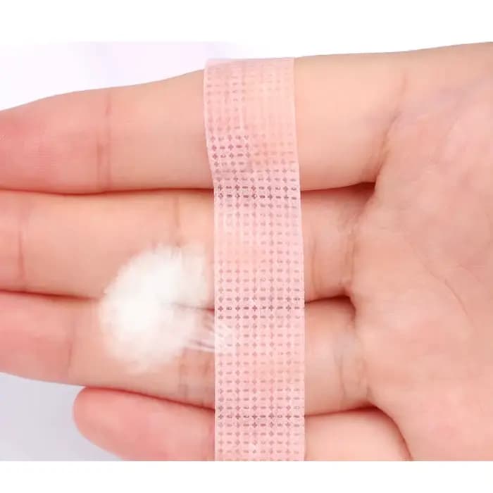 Peau sensible utilisant un ruban de cils en Silicone, outils de maquillage en Gel, matériaux pour Ex