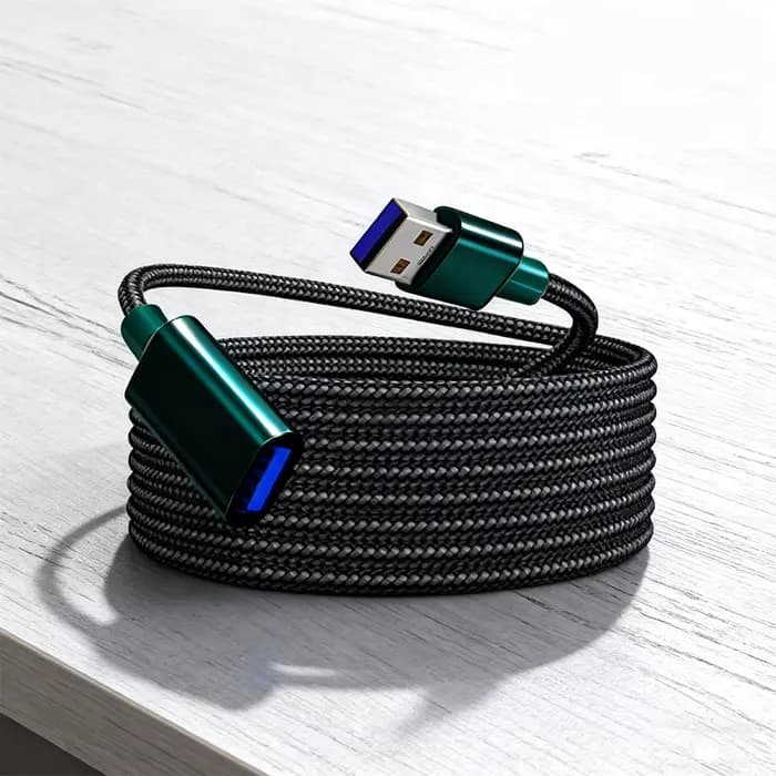 Câbles d'extension USB pour claviers, souris, consoles de jeux et autres appareils, disponibles en q