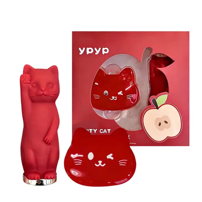 Rouge à lèvres pêche, rouge à lèvres gelée anti-transfert, baume à lèvres hydratant, coffret cadeau