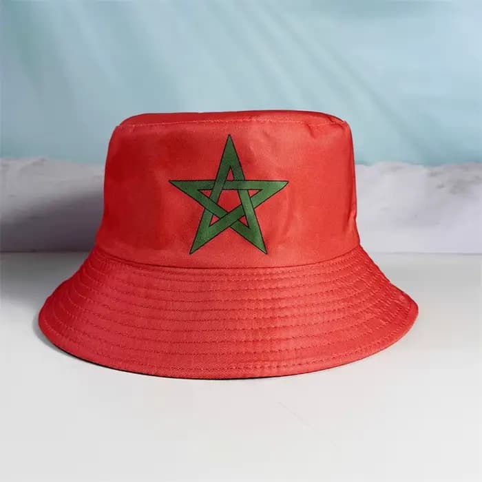 Chapeau Bob Réversible Drapeaux Nationaux 2026 pour Hommes et Femmes, Chapeau de Pêcheur pour Fans d