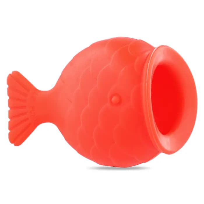 Dispositif repulpeur de lèvres en silicone souple, effet volume et volume accru, forme poisson, pour