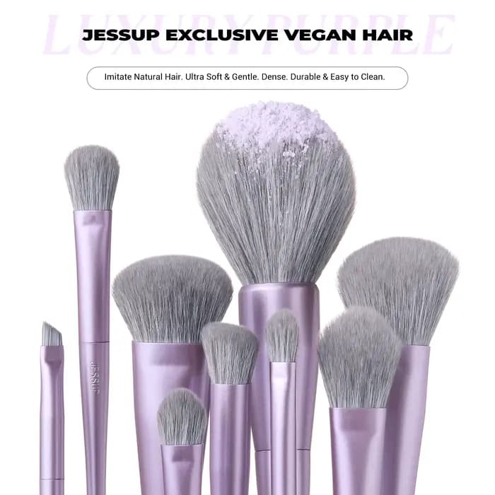 Jessup – ensemble de pinceaux de maquillage, 4/6/7/10/14/15 pièces, pinceaux de fond de teint, mélan
