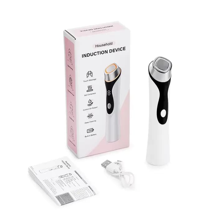Appareil de beauté pour le visage, machine de lifting du visage EMS, vibration, luminothérapie LED,