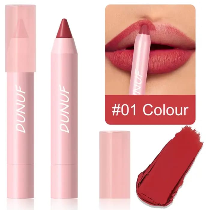 Stylo à lèvres mat 18 couleurs, velours doux et soyeux, crayon à lèvres Sexy, couleur, imperméable,