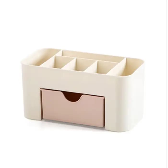 Boîte de rangement en plastique acrylique pour maquillage, étui de rangement pour anciers de coton-t