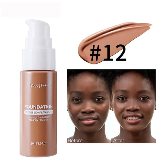 Fond de teint liquide résistant à la sueur, correcteur efficace, maquillage imperméable, cosmétiques
