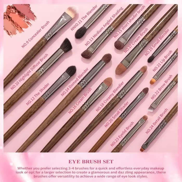 OVW ensemble de pinceaux de maquillage pinceau de maquillage professionnel pour fond de teint visage