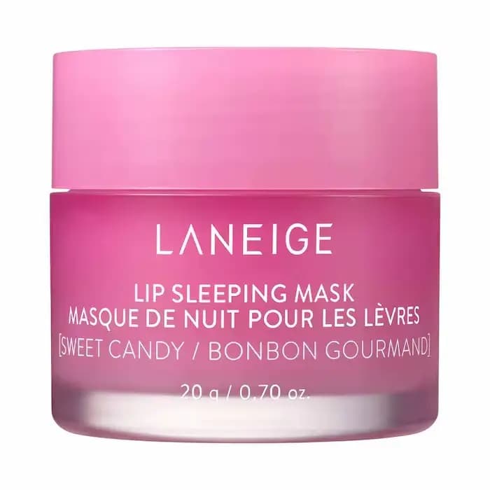 Masque Lèvres Repulpant Laneige Gummy Bear Vanille Fraise, Gloss Hydratant, Huile à Lèvres, Baume Ex
