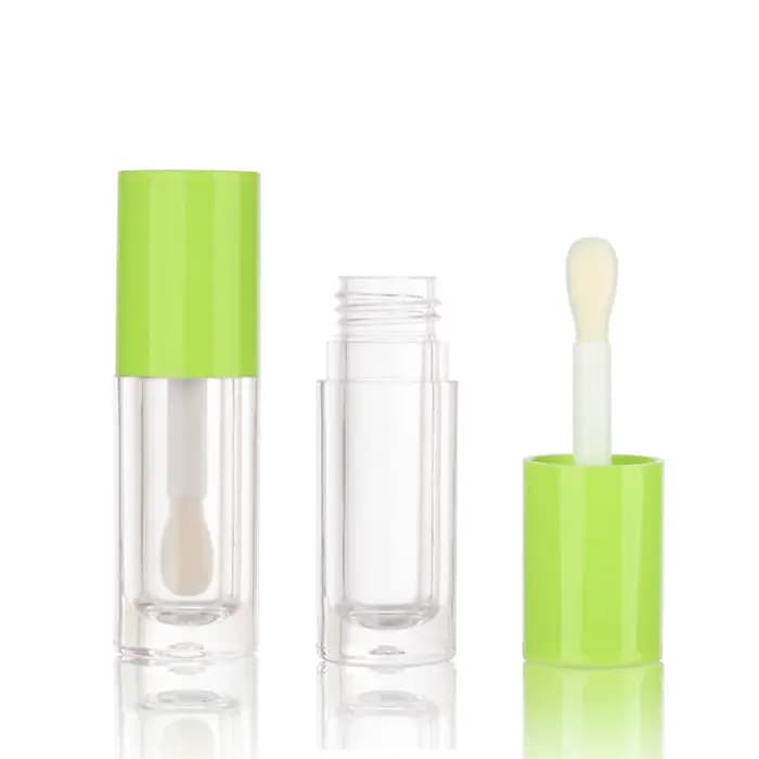 AfricJules-Tubes Ronds Brillants avec Brosse à Pouce, Récipient HI, Utilisé pour le Remplissage de J