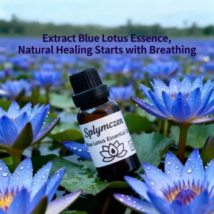 Huile parfumée naturelle Blue Lotus pour diffuseurs à bâtonnets, diffuseur d'arômes, parfum d'ambian