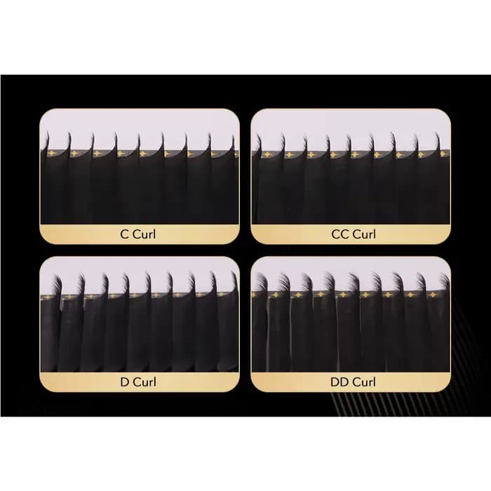 Lashprofessor-Extensions de cils en faux vison, doux, naturels, individuels, coréen, Pbt, volume rus