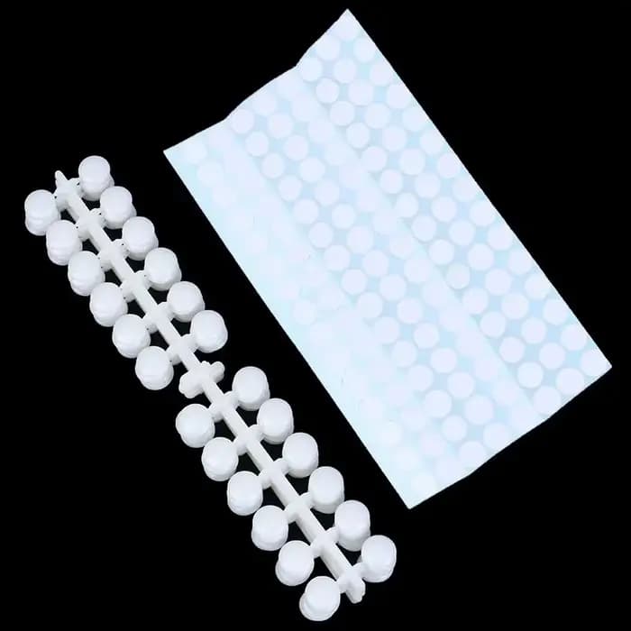 240 pièces rondes faux ongles conseils d'affichage faux ongles nuancier ongles échantillons bâtons a