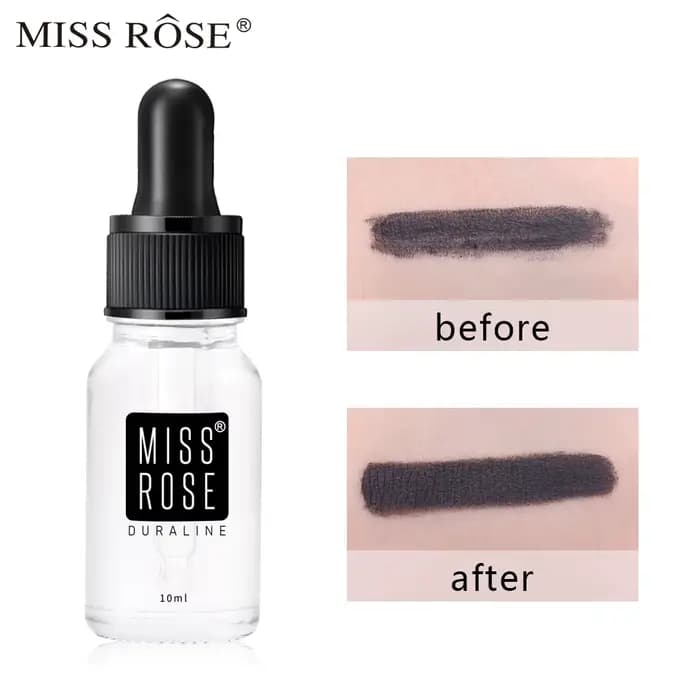 MISS ROSE Transparent éclaircir dilué Eyeliner crème poudre maquillage fard à joues huile pour ongles ombre à paupières coloration liquide Diluant