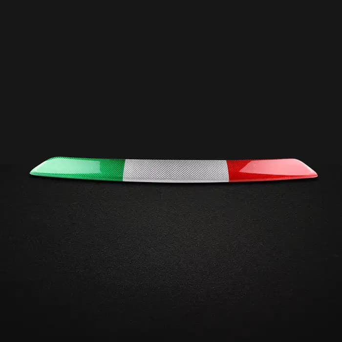 Fibre de carbone dure et sèche pour Abarth 595 695 2017 2018 2019 2020 2021 2022 2023, accessoires de décoration de pare-chocs avant de voiture