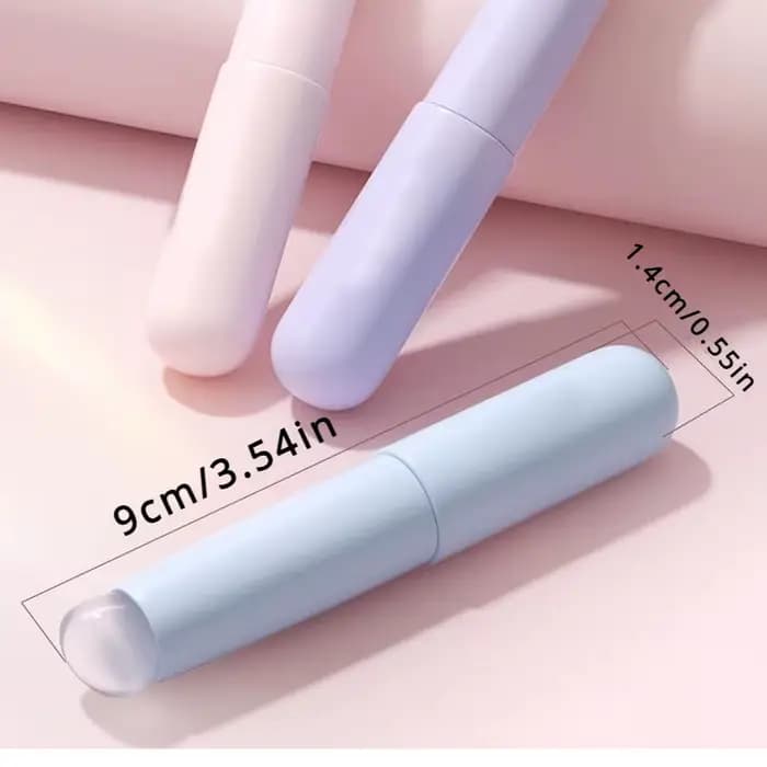 Brosse à lèvres en Silicone avec poignée en plastique ABS
