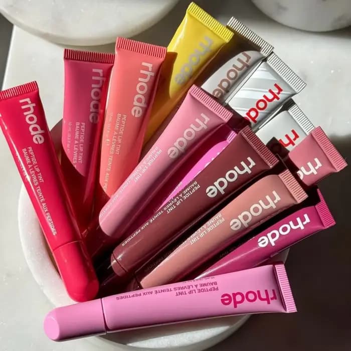 Rhode Popular Makeup Lip Gloss Lip Moisturizer Sugar Cookie Ribbon Toast Jelly Bean Pbj Lemontini Long Lasting