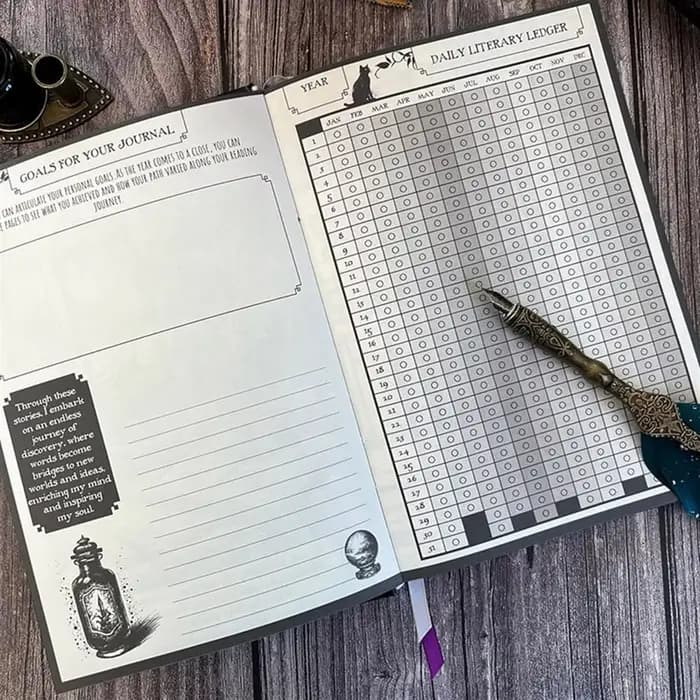 【A29I-Vente】Journals d'attente pour le Journal de nuit, inspiré gothique, journalisation pour la lecture