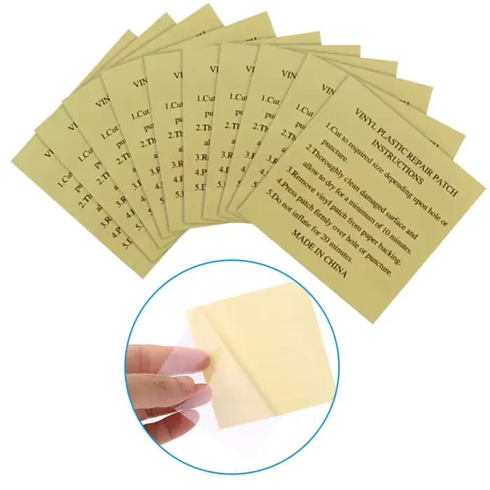 Kit de réparation de revêtement de piscine, Kit de réparation sous-marine, patch robuste et étanche pour matelas pneumatique, patch de réparation auto-adhésif gonflable, 10/20 pièces