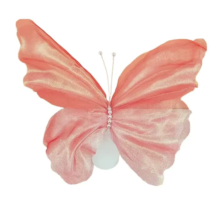 Simulation de papillon romantique en soie 3D, pour anniversaire, mariage, fête en plein air, photographie de fenêtre, accessoire de décoration de fond