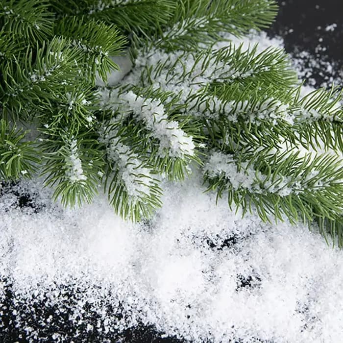 Neige artificielle bricolage modèle faisant la poudre de neige sèche pour décor de scène de noël/paysage de Table/Diorama/Wargaming