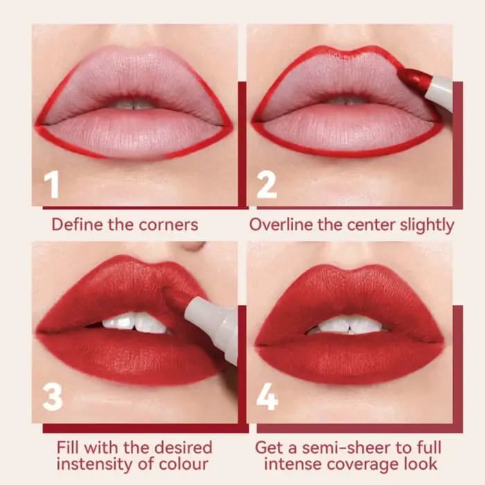 Stylo marqueur liquide Jules Liner pour contour des lèvres