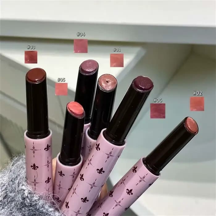 Smile Grape Purple Gloss à lèvres solide hydratant et nourrissant