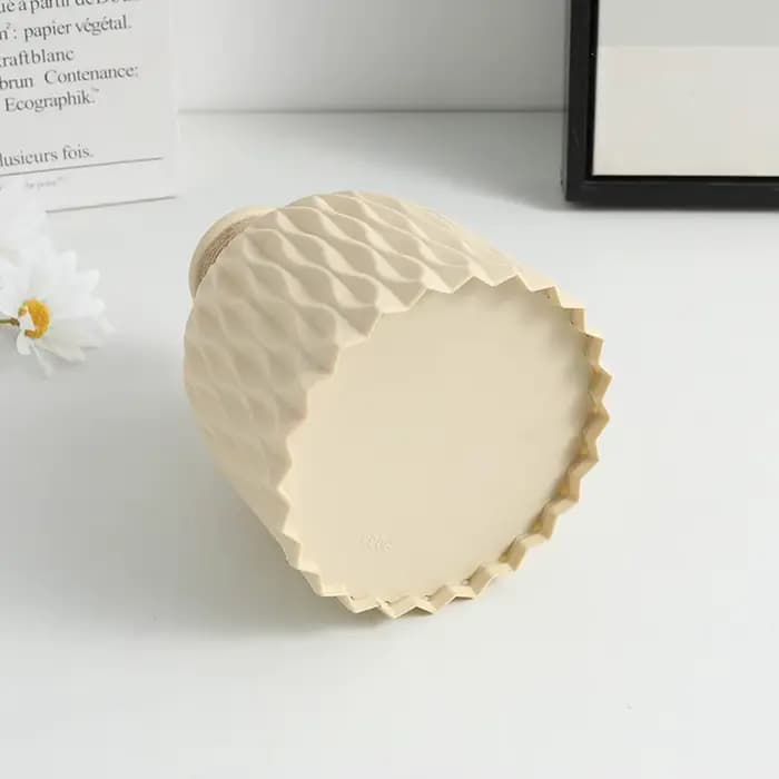 Vase à fleurs en plastique avec UL, pot de fleurs bricolage, porcelaine de salon, articles de fleurs, ornements de décoration pour la maison