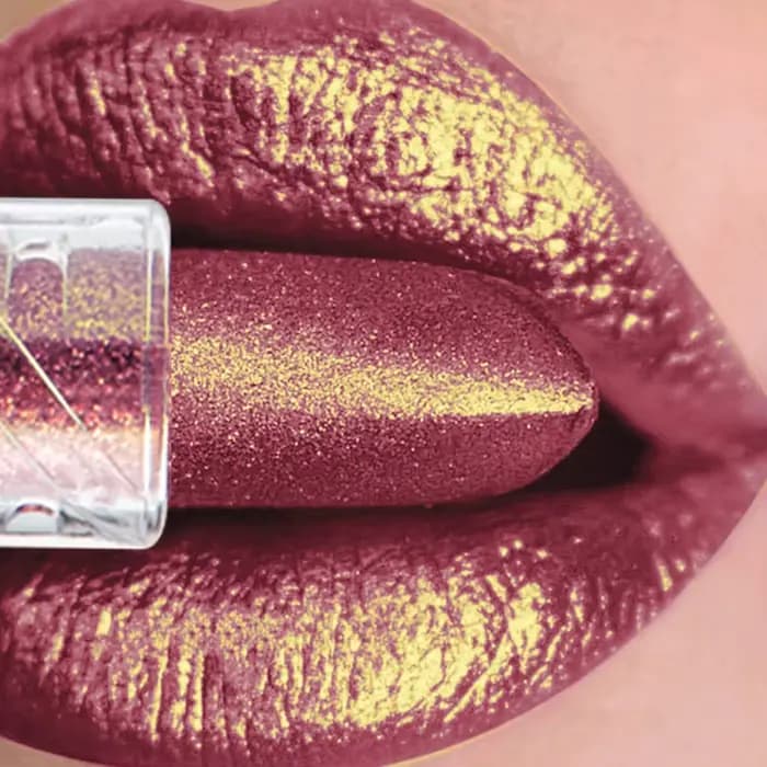 Rouge à lèvres à paillettes