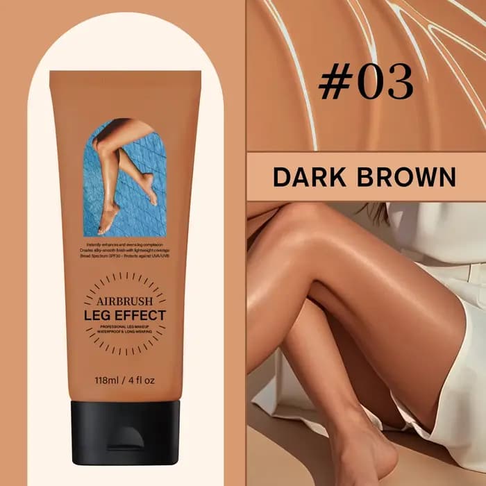 Fond de teint pour le corps des jambes de 118 ml