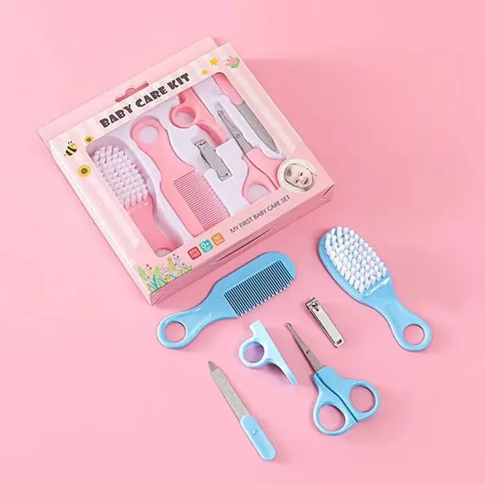 Ensemble de soins pour bébé, coupe-ongles sûr, peigne souple, brosse de soin, peigne BLOHair, ensemble de brosses de toilettage, kit de coupe-ongles, outils de soins de santé