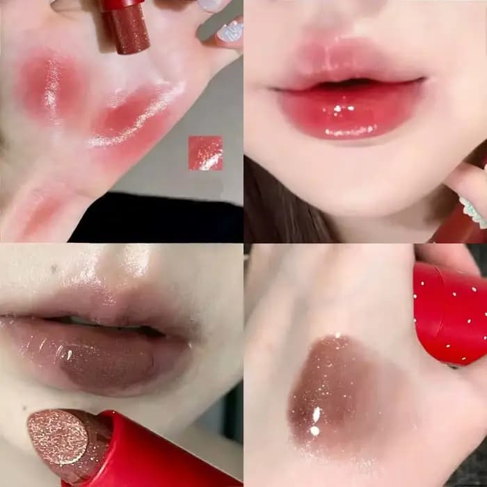Rouge à lèvres effet miroir hydratant