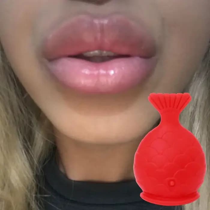 Lèvres pulpeuses en silicone pour femmes
