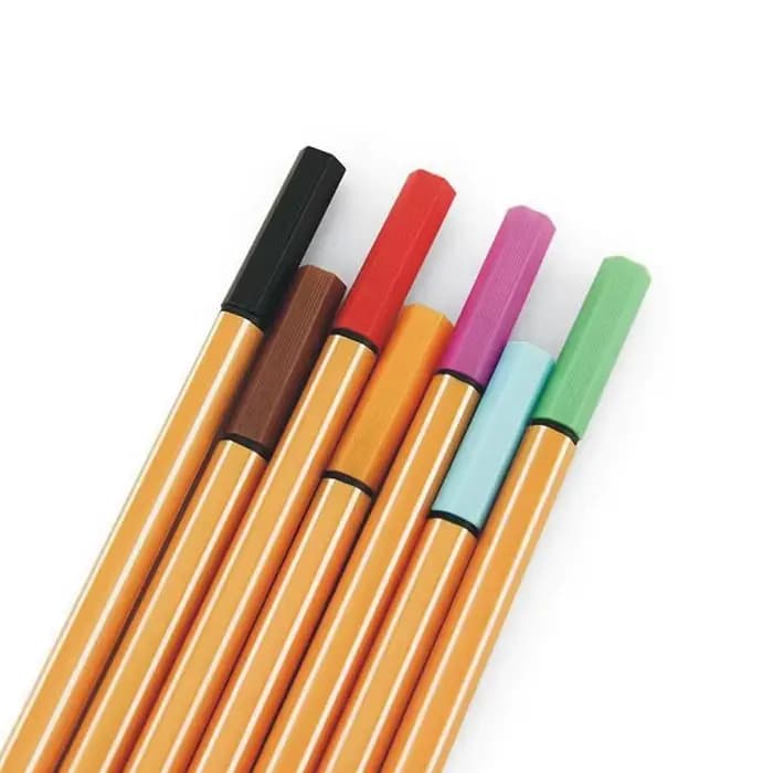12 couleurs Fineliner ensemble dessin stylo 0.4mm Liner stylos croquis marqueur Tiralineas Tekenen lettrage marqueurs Pennarelli Dessin